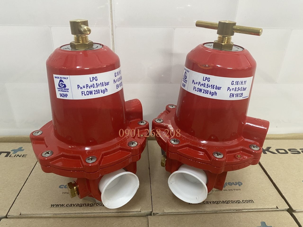 VAN GIẢM ÁP 250Kg/h 924HP-33